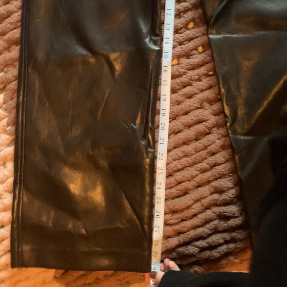 Aritzia Vegan Leather Babaton Pants - Picture 4 of 8